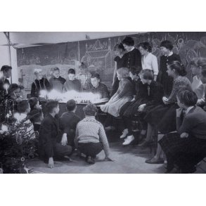 Esbjerg: Juleafslutning p Spangsbjergskolen (enkelt)