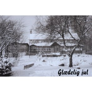 Esbjerg: Pavillonen i Byparken, vinteren 1940 (dobbelt med kuvert)