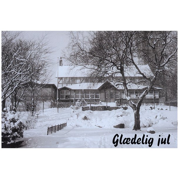 Esbjerg: Pavillonen i Byparken, vinteren 1940 (dobbelt med kuvert)